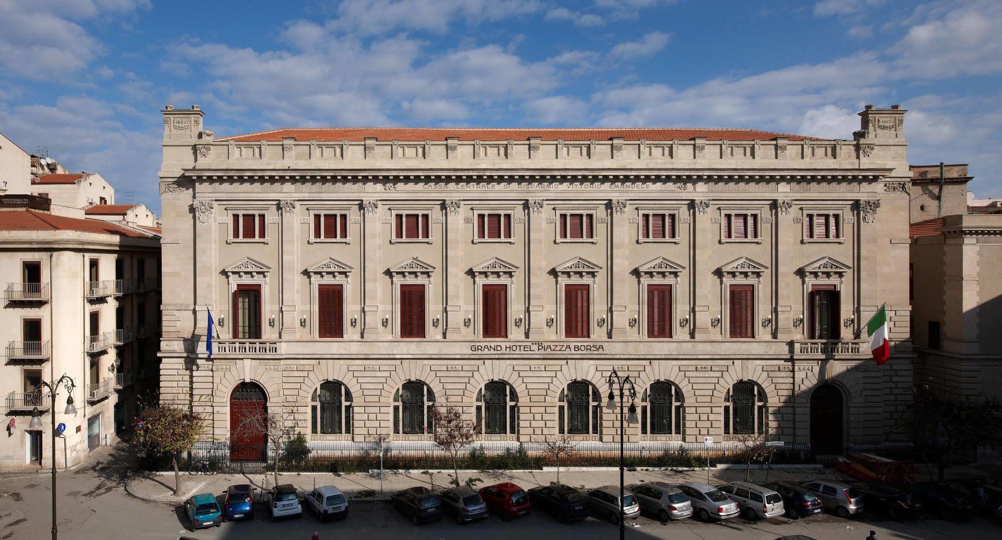 Grand Hotel Piazza Borsa ปาแลร์โม ภายนอก รูปภาพ